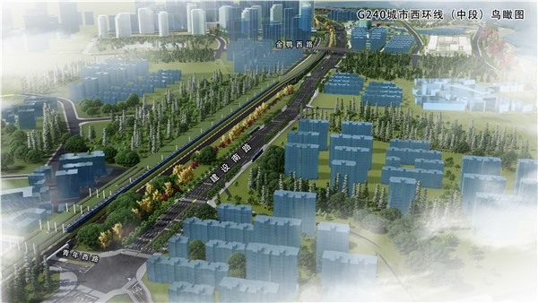 西、北環(huán)線6月28日一起通車，再也不怕堵堵堵了！