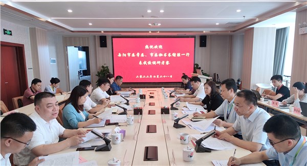 謝勝率隊前往湖南工商大學(xué)、中南大學(xué)考察交流