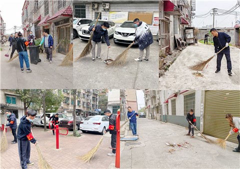 市城運集團開展“落實黨的二十大精神，守護好一江碧水”凈灘行動