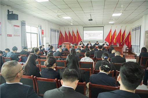 集團組織開展深化靠企吃企問題專項整治主題黨日暨警示教育活動